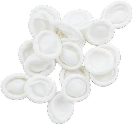Otovon® 48 Pieces ESD Safe Anti-Static Powder Free Latex Finger Cots - White