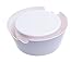 YYVIGO Pet Supplies Slow-Down Pet Water Bowl Anti-Overflow Bowl for Dogs/Cats (Large)