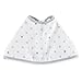aden by aden + anais Burpy Bib, 100% Cotton Muslin, Soft Absorbent 4 Layers, Multi-Use Burp Cloth and Bib, 22.5” X 11”, Single, Dove
