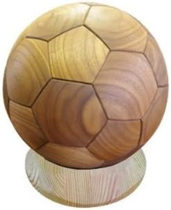Amazon 木製 ウォールナット ウッドサッカーボール 大 ノーブランド品 生活雑貨 通販