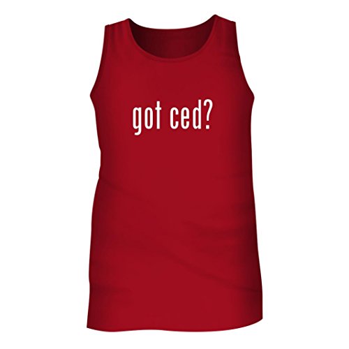 Tracy Gifts Got ced? - Men's Adult Tank Top, Red, Medium