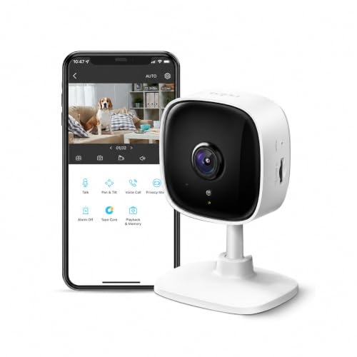 TP-Link Tapo 1080P Indoor Security Camera for Baby Monitor, Dog Camera w/Motion...