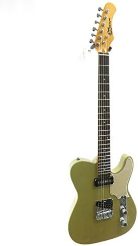 Effin Guitars OldSmelly/YW Vintage Tele Yellow Finish Deluxe Electric Guitar