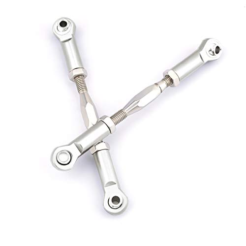 Hosim Front Rear RC Turnbuckles & Camber Linkage Rod 2PCS Aluminum 83