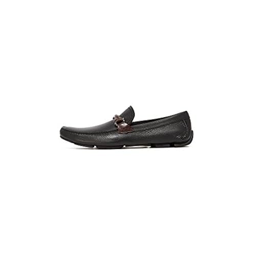 Salvatore Ferragamo Men's Granprix Leather Bit Drivers Clothing, Shoes & Jewelry, Men, Contemporary & Designer, Shoes, Loafers & Slip-Ons