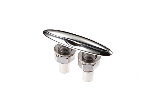 image for attwood 66517-1 Retractable Low-Profile Stainless Steel Marine Boat 6-