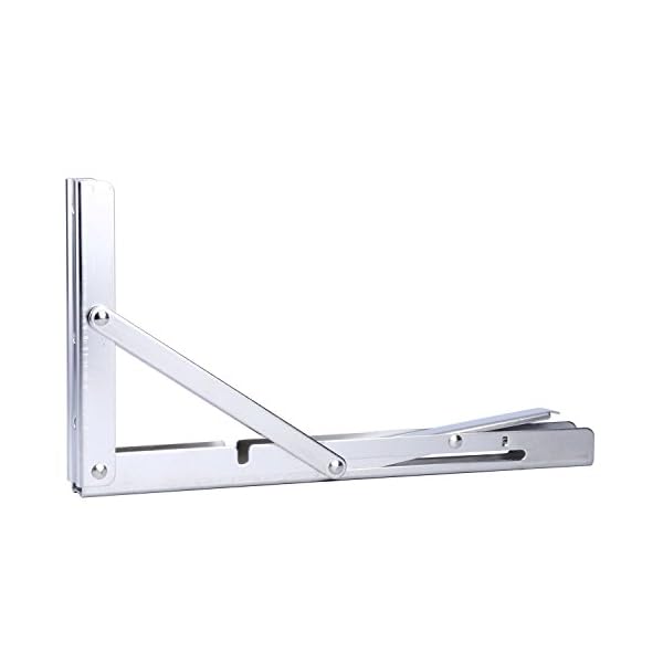 Amarine-made-2-PCS-Long-Release-Arm-Polished-Stainless-Steel-Folding-Shelf-Bench-Table-Folding-Shelf-or-Bracket-Max-Load-330lb-Long-Release-Arm