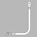 Delta Faucet RP37034BL Victorian Quick-Connect Vegetable Spray Hose, White