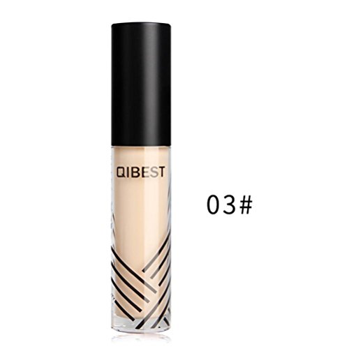 Yeefant Makeup Liquid Foundation Makeup Waterproof Sweatproof Concealer Moisturizing Trimming Full Cover Dark Circles Freckles Acne Cream Base Flaws Coverage (03)