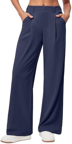 lillusory wide leg dress pants women's high waisted dressy trousers LILLUSORY Wide Leg Dress Work Pants Womens Palazzo Flowy 2026 Summer Spring High Waisted Professional Business Casual Office Interview Travel Outfit Wear Trousers Dressy Slacks Beige at Amazon Women's Clothing store