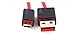 Asobilor Red USB Cable Charger Power Charger for Beats by Dr.Dre Solo Wireless Headphones
