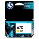 Hp 670 Yellow Original Ink Advantage Cartridge (Cz116al)