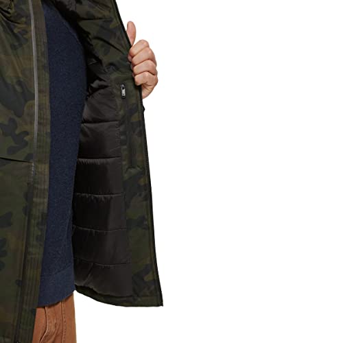 Dockers Men's Flex Tech Filled Storm Jacket, Camouflage, Large on