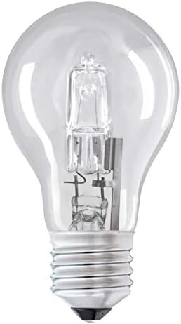 K+E 70 W = 100 W ES E27 Edison Screw Cap ECO Halogen A55 GLS Energy Saving Dimmable Light Bulbs - Pack of 4