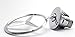 Mercedes Benz Vehicle Hood Star Emblem Badge,For Mercedes Benz all S serie,E serie,C serie,W series, etc. (Bright silver)