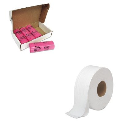 KITBWK6100STOTGUF - Value Kit - Stout Tidy Girl Feminine Hygiene Sanitary Disposal Bags (STOTGUF) and Boardwalk 6100 Jumbo Roll Bathroom Tissue (BWK6100)