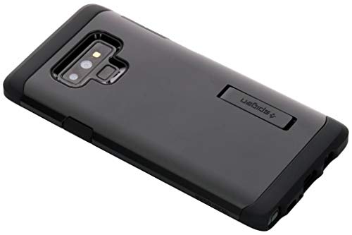 Spigen Tough Armor Galaxy Note 9 Case with Kickstand and Extreme Heavy Duty Protection and Air Cushion Technology for Samsung Galaxy Note 9 (2018) - Black