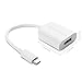 Cable Matters USB 3.1 Type C (USB-C & Thunderbolt 3 Port Compatible) to DisplayPort 4K 60Hz UHD Adapter in White