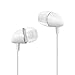 2 Pack Heavy Bass Earphones, Antopos In-ear Wired Stereo Noise Isolating 3.5mm Earbuds Earphones with Mic and Remote Control (Grey)