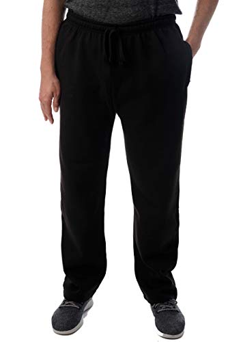 At The Buzzer Mens Sweatpants for Men 34972-BLK-L Black