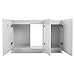PeetsPets Durable Wood Aquarium Stand with Storage, Up to 29, 40, 55 gal. (55 Gallon, White Gloss)thumb 2