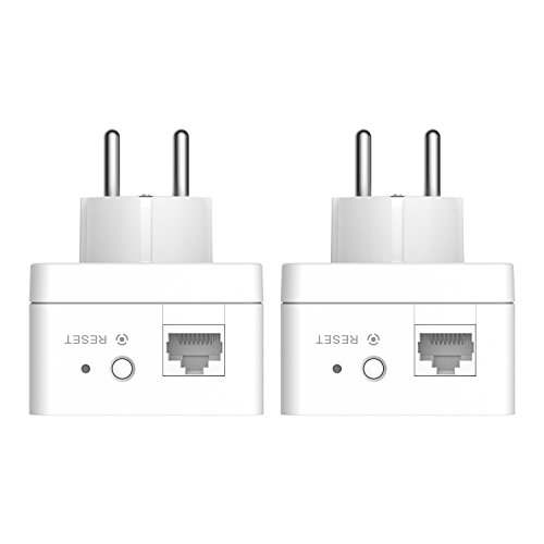 D-Link DHP-P601AV – Kit Powerline AV2 PLC 1000 Extensor de Red por cableado eléctrico del hogar, con Toma de Enchufe...