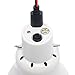 Szyoumy Solar Powered Led Light Bulb Portable Led Solar Lamp Spotlight with 0.8W Solar Panel for Outdoor Camping Tent Fishing Lighting(Used 5-6hours)