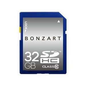 BONZART SDカード 32GB Class 10 ブリスタパッケージ BONZ32GSDHC10