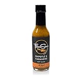Fresco Sauce - Chipotle & Habanero - Flavorful Hot Sauce - Chipotle & Habanero Peppers - All Natural - Extract Free - Gluten Free - 5 fl oz