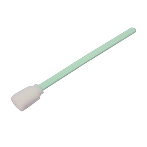 VANLAN 100pc 5.1" Square Rectangle Foam Cleaning Swab Sticks For Solvent Format Inkjet Printer Roland Optical Equipment