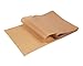 Juvale Parchment Paper Sheets - 200 Pack, 12 x 16 in, Unbleached Brown - Nonstick Half Sheet Pan Liners & Parchment Paper for Baking - Disposable Air Fryer Liners for Grilling & Steaming