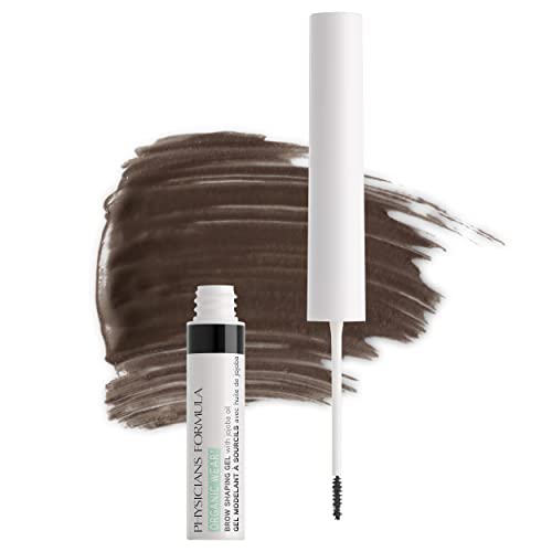 PHYSICIANS FORMULA ORGANIC WEAR ALL NATURAL EYEBROW BROW GEL SOFT BLACK | DERMATOLOGIST TESTED, CLINICIALLY TESTED