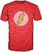 Bioworld Men's Flash Logo Tee (S/Red)
