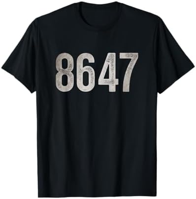 Amazon.com: Sarcastic 8647 Vintage 80s Style 86 47 Rock Music 8647