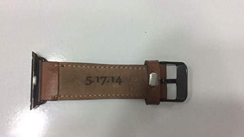 Genuine Leather Brown Apple Watch band, 42mm, 38mm, 40mm, 44mm for series 1-2-3-4