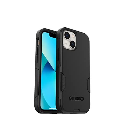 OtterBox Commuter Hülle für iPhone 13 mini/iPhone 12 mini, sturzsicher, schützende Hülle, 3X antimikrobieller Schutz, Schwarz