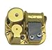 Huiliduo Gold Plating 18 Note Musical Movement-Different Tunes Available (Tune is Over The Rainbow)