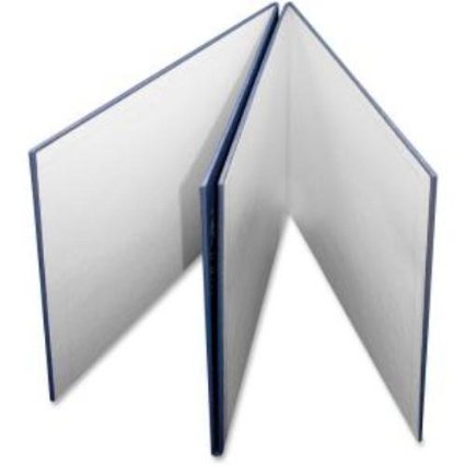 Folding Blank Game Board with Blue Pebble Cover