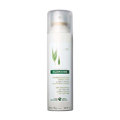 Klorane Dry Shampoo with Oat Milk, Ultra-Gentle, All Hair Types, No White Residue, Paraben & Sulfate-Free, 3.2 oz. - Thumbnail 7