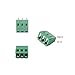 Teenitor Top Quality 25 Pcs 3 Pin 5.08mm Pitch PCB Mount Screw Terminal Block AC 250V 8A