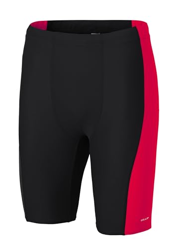 Willit Boys Swim Jammers - Quick Dry Athletic Swimming Shorts With UPF 50+ Sun Protection