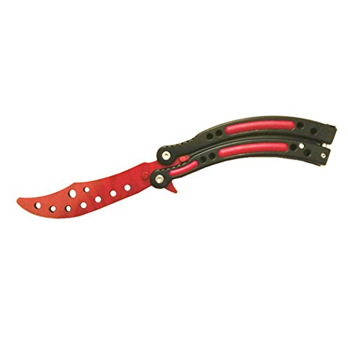 Arctic Fish Butterfly Knife Trainer (Red)