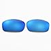 Walleva Replacement Lenses for Oakley X Squared Sunglasses - Multiple Options Available (Ice Blue Coated - Polarized)