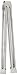 Benchmark 67001 Stainless Steel Hotdog Tong, 9