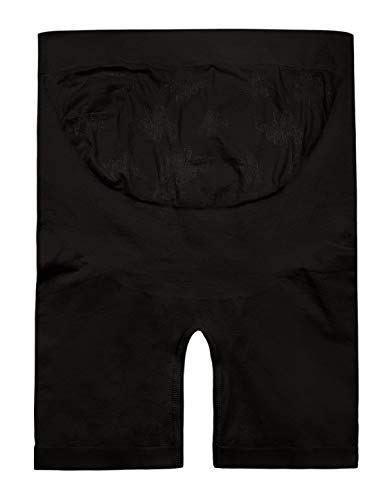 Peauty Maternity Biker Shorts Black Bump Friendly Shorts Belly Band for Pregnant Women Pregnancy Support Belly Band Maternity Shapewear Underwear Summer Cothes Casual Panties(Black M) - Thumbnail 7