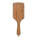 Bamboo Hair Brush Set By JUNE Care - 1 Natural Boar Bristle Hair Brush and 1 Detangler Wooden Paddle Hair Brush with Grass Tree Wood Pins