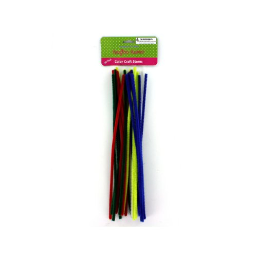 krafters korner Color Craft Stems - Pack of 12
