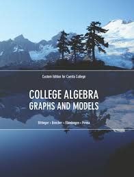 College Algebra- Graphs and Models (Custom Edit... 125675305X Book Cover