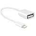 PinPle 2348702 Premium Lightning 8 pin to USB Female OTG Adapter Cable for iPad 4 & iPad Mini