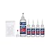 Premium Grade Cyanoacrylate (CA) Super Glue by Starbond - 16 oz. Complete Refill KIT (453g) - with Extra Bottles, Caps, and Microtips - for Woodturning, Pen Turning, Hobby, Lapidary, Acrylic Nails